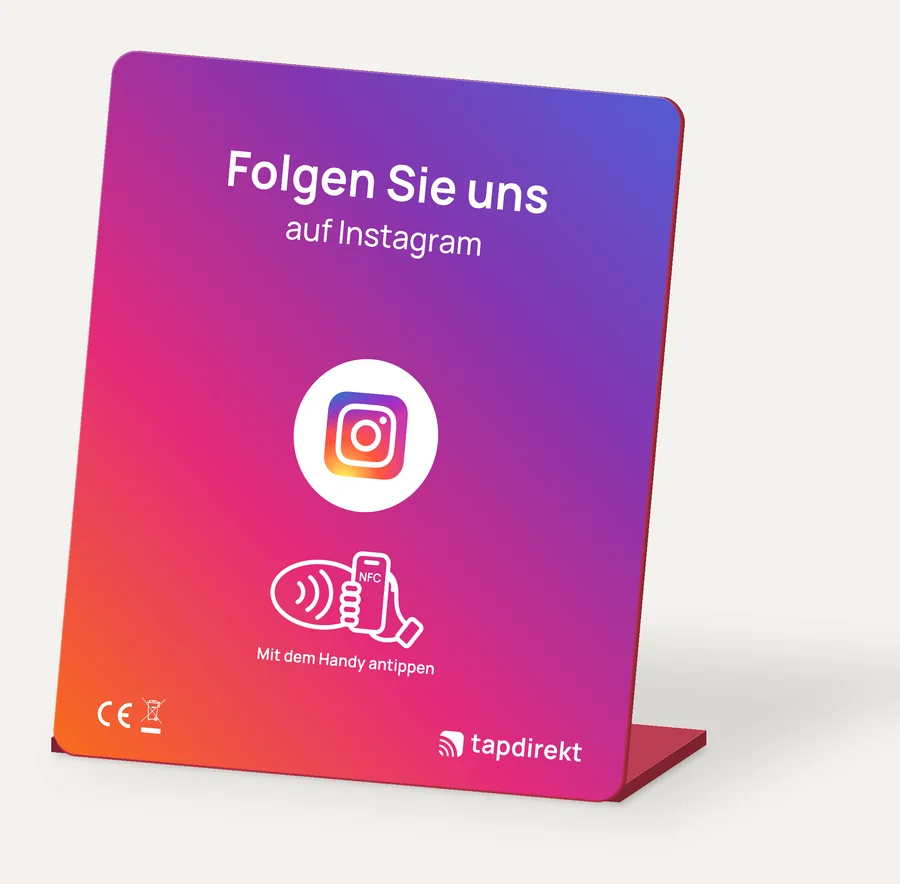 Instagram, Aufsteller
